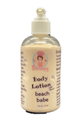 Beach Babe Coconuts and Bananas Scented Lotion