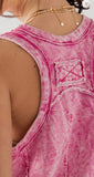 Pink breezy Tank