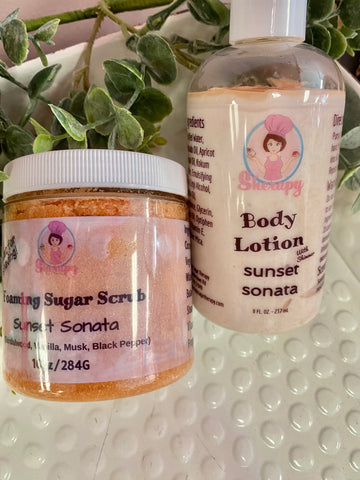 Sunset Sonata Foaming Sugar Scrub