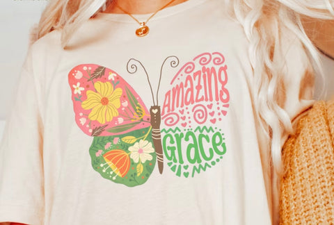Butterflies and Amazing Grace