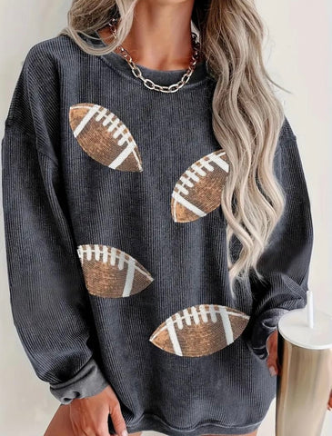 Sequin Super Soft Pullover: