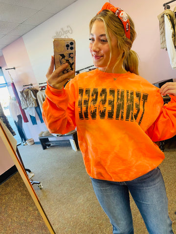 Bright Orange TN sweatshirt