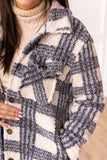 Sherpa trench coat