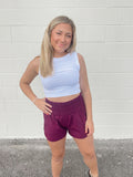 White cropped tank